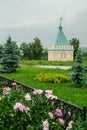 The Orthodox monastery of Vvedenskaya Optina Pustyn in the Kaluga region of Russia.